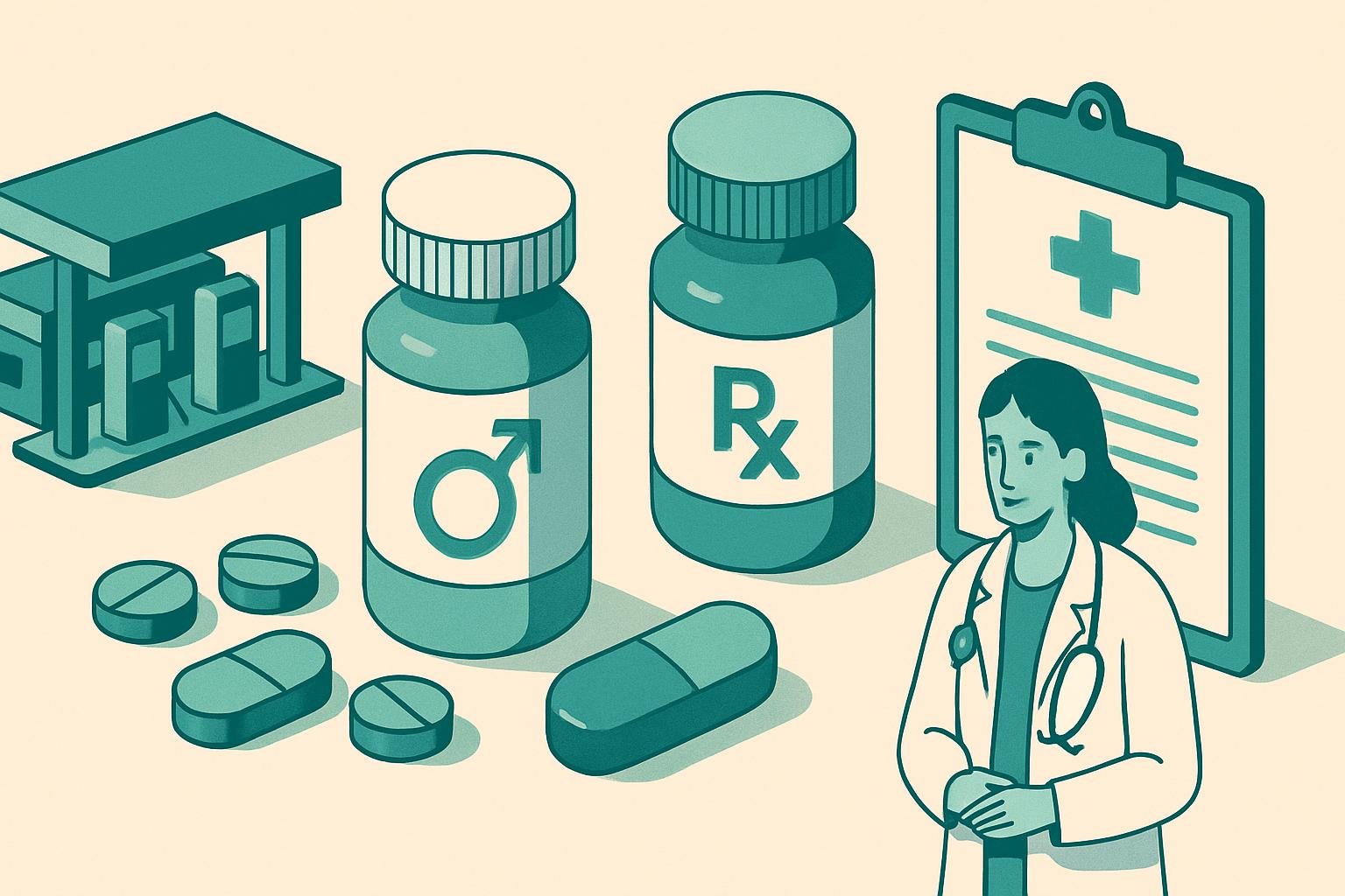 Gas Station Sex Pills vs Prescription ED Medication: Risks and Real Options