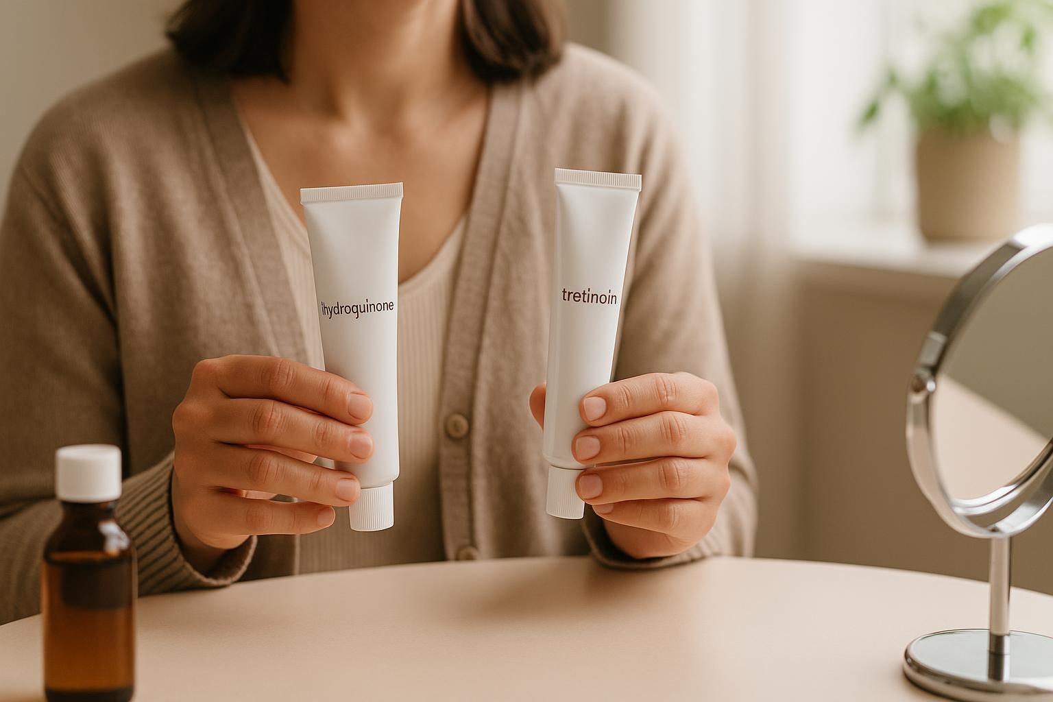 Hydroquinone vs Tretinoin for Dark Spots: Which to Get