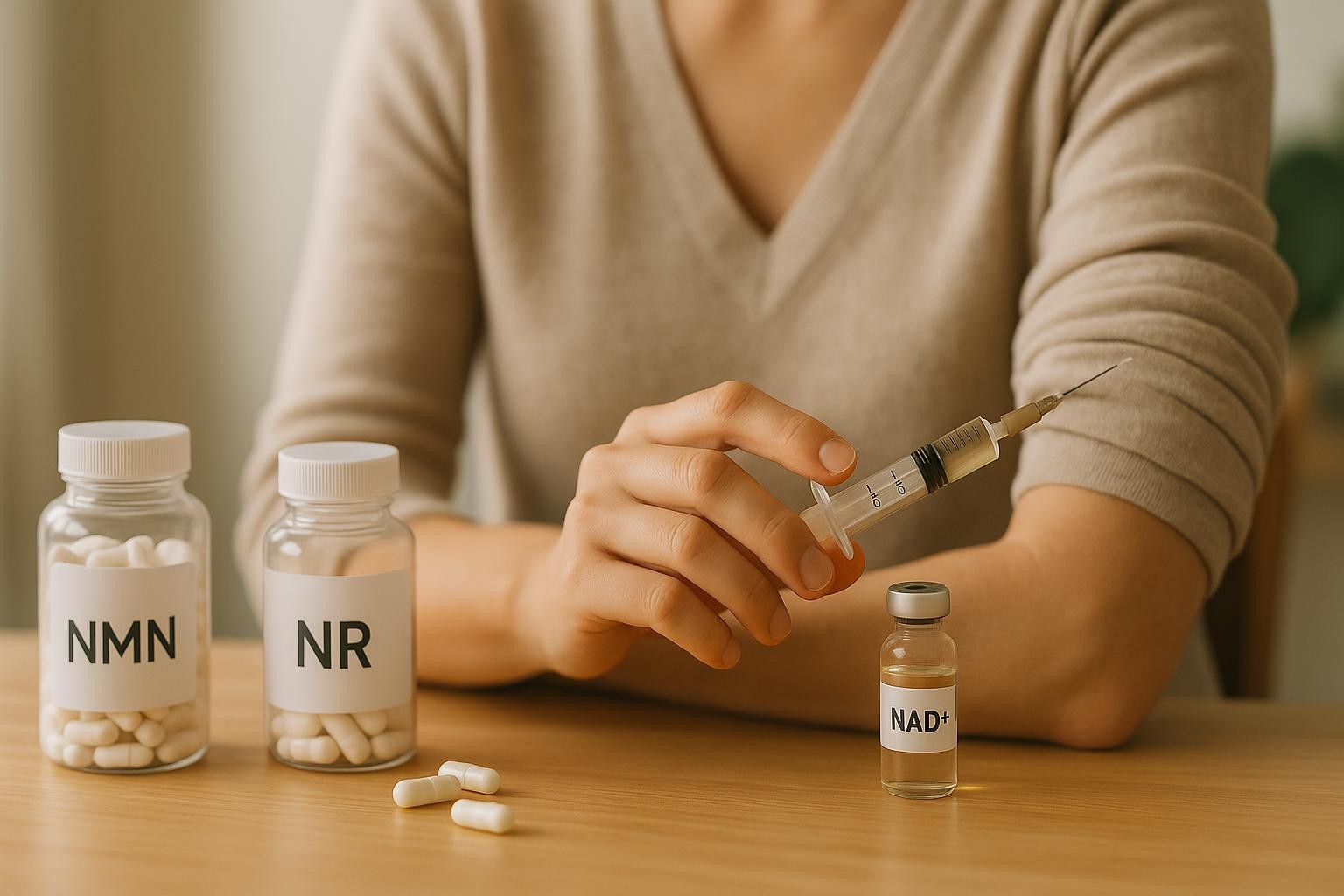 NAD+ Injections vs. NMN and NR Supplements: Is the Upgrade Worth It?