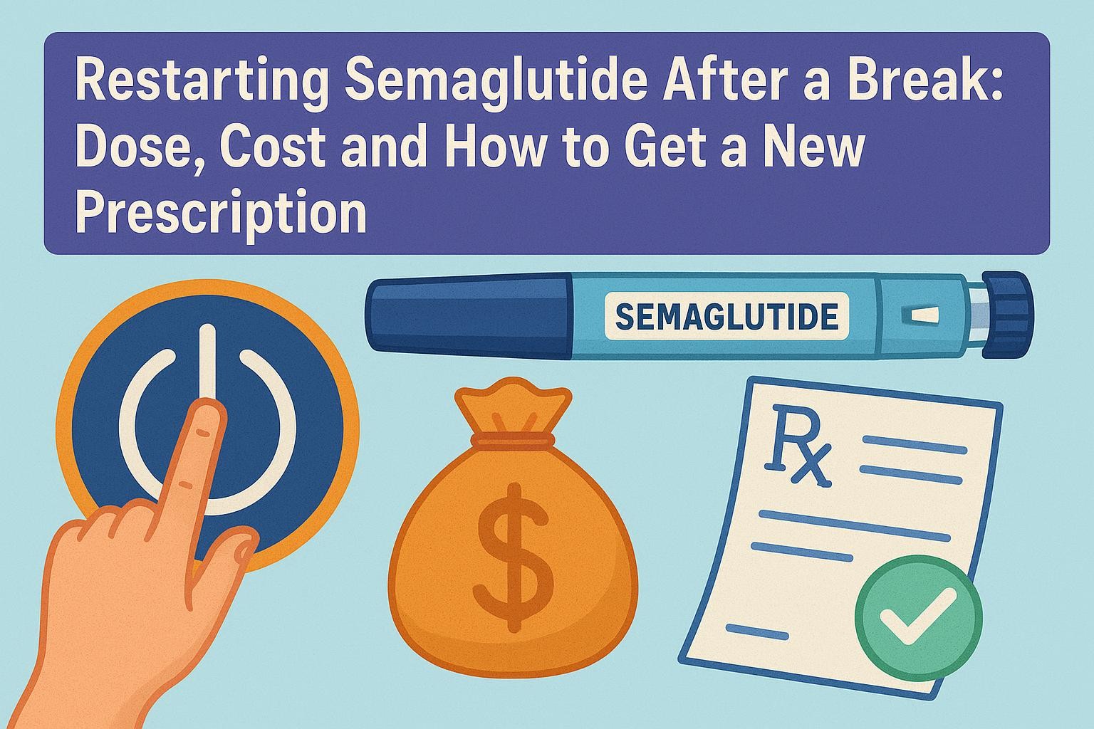 Restarting Semaglutide After a Break: Dose, Cost and How to Get a New Prescription