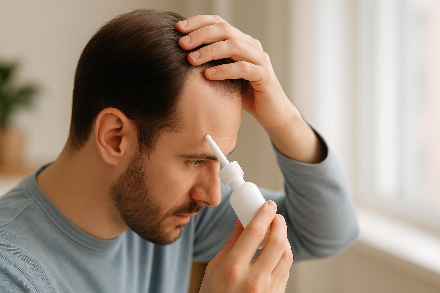 Topical Finasteride for a Receding Hairline