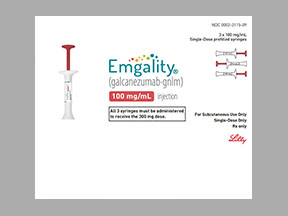 Emgality (300 Mg Dose) Syringe — prescription drug image