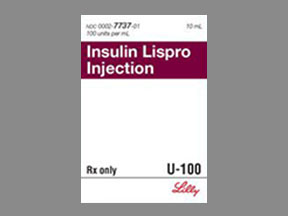 Insulin Lispro Vial — prescription drug image