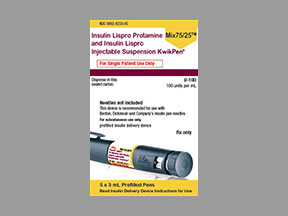 Insulin Lispro Prot & Lispro Pen — prescription drug image