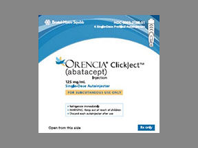 Orencia Clickject Pen — prescription drug image