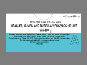 M-M-R Ii Solution Reconstituted — prescription drug image