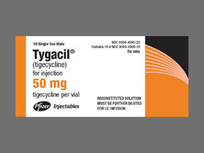 Tygacil Solution Reconstituted — prescription drug image