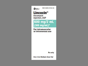 Lincocin Vial — prescription drug image