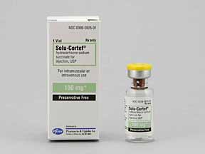 Solu-Cortef Solution Reconstituted — prescription drug image