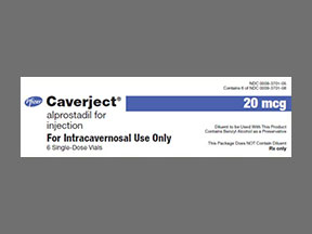 Caverject Solution Reconstituted — prescription drug image