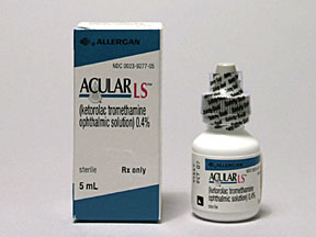 Acular Ls Bottle — prescription drug image