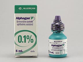 Alphagan P Bottle — prescription drug image