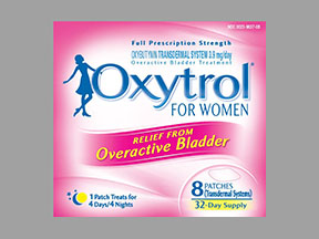 Oxytrol For Women Box — prescription drug image