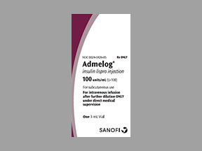 Admelog Vial — prescription drug image