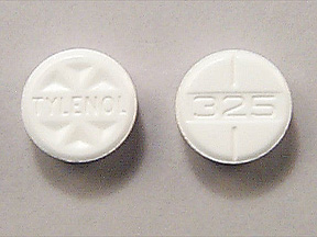 Tylenol Bottle — prescription drug image
