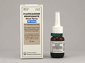 Fluticasone Propionate Bottle — prescription drug image