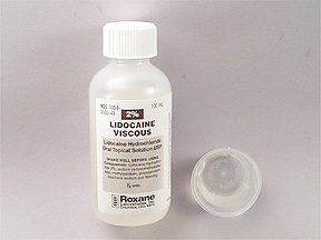 Lidocaine Viscous Hcl Bottle — prescription drug image