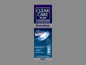 Clear Care Plus/Hydraglyde Bottle — prescription drug image