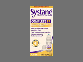 Systane Complete Pf Bottle — prescription drug image