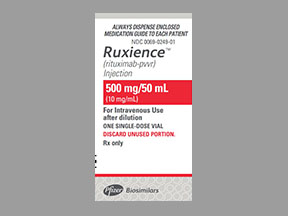 Ruxience Vial — prescription drug image