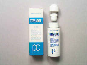 Drysol Bottle — prescription drug image