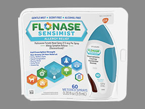 Flonase Sensimist Bottle — prescription drug image