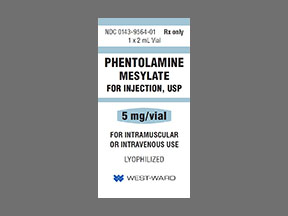 Phentolamine Mesylate Solution Reconstituted — prescription drug image