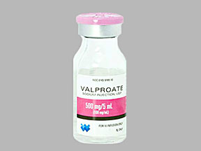 Valproate Sodium Vial — prescription drug image