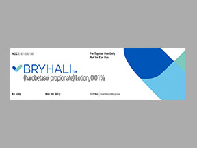 Bryhali Tube — prescription drug image