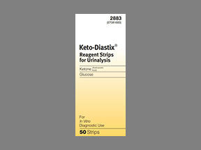 Keto-Diastix Box — prescription drug image