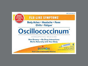 Oscillococcinum Box — prescription drug image