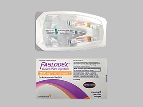 Faslodex Syringe — prescription drug image
