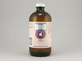 Simple Syrup Bottle — prescription drug image