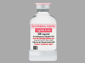 Gemcitabine Hcl Vial — prescription drug image