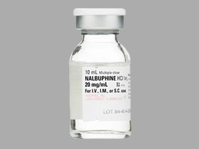 Nalbuphine Hcl Vial — prescription drug image