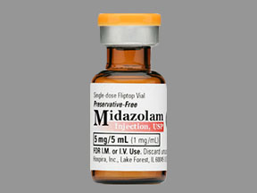 Midazolam Hcl (Pf) Vial — prescription drug image
