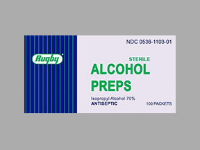 Alcohol Prep Box — prescription drug image