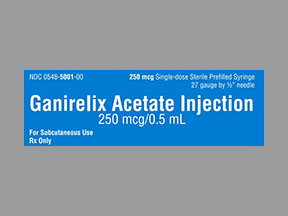 Ganirelix Acetate Syringe — prescription drug image