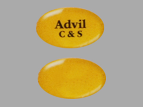 Advil Cold & Sinus Liqui-Gels Box — prescription drug image