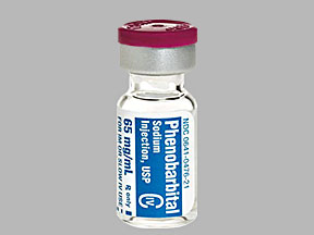 Phenobarbital Sodium Vial — prescription drug image