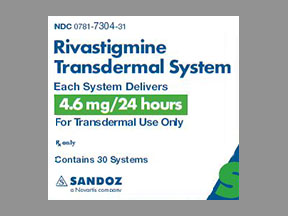 Rivastigmine Box — prescription drug image