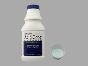 Acid Gone Bottle — prescription drug image