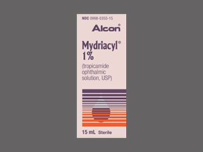 Mydriacyl Bottle — prescription drug image