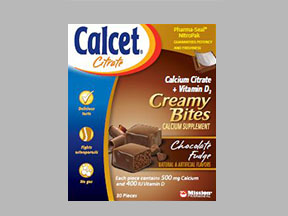 Calcet Creamy Bites Box — prescription drug image
