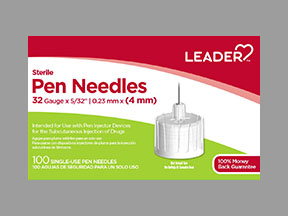 Pen Needles Box — prescription drug image