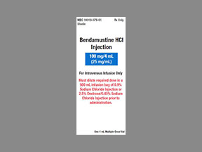 Bendamustine Hcl Vial — prescription drug image