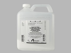 Peg 3350-Kcl-Na Bicarb-Nacl Bottle — prescription drug image