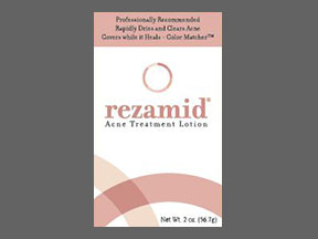 Rezamid Bottle — prescription drug image