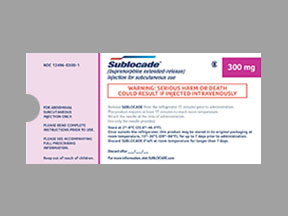Sublocade Syringe — prescription drug image
