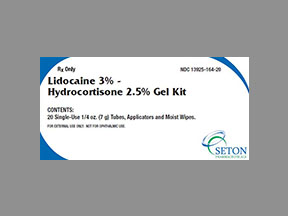 Lidocaine-Hydrocortisone Ace Box — prescription drug image